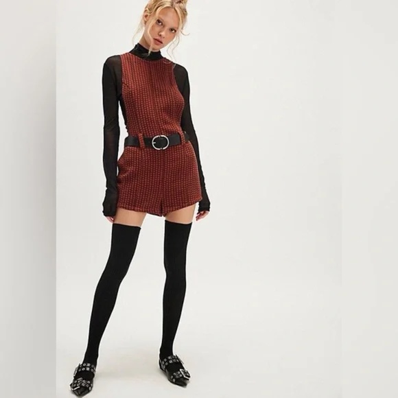 NWOT Free People Mod Mini Romper | Trendy Women’s Romper - Picture 2 of 5